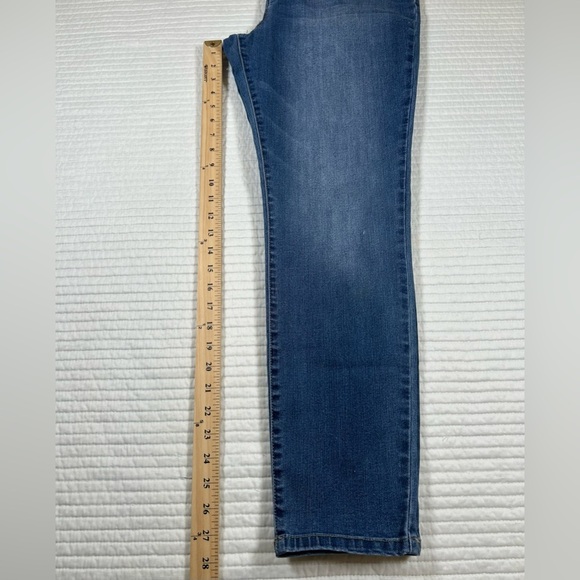 d. jeans Blue Skinny Leg Jeans with Stretch Stitched Pockets Size 14 - Picture 8 of 8